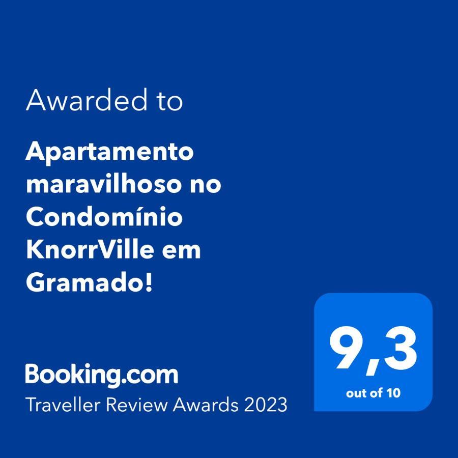 Apartamento Maravilhoso No Condominio Knorrville Em Gramado! 외부 사진